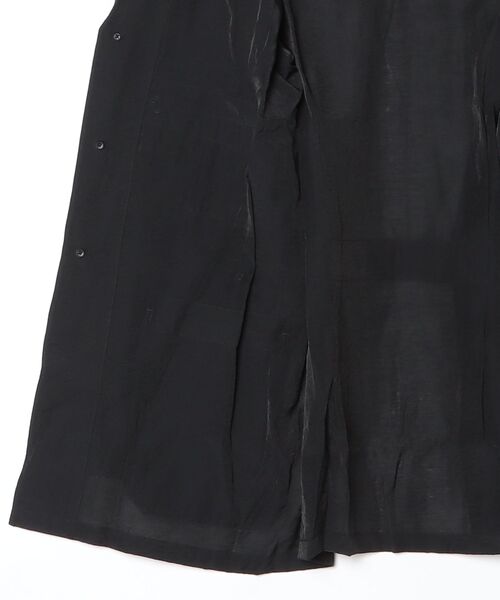 Y-3（ワイスリー）の「Y-3 CRINKLE VISCOSE CHORE COAT（テーラードジャケット・メンズ・ブラック・X-SMALL/X-LARGE/LARGE/MEDIUM/SMALL）」の2枚目の写真