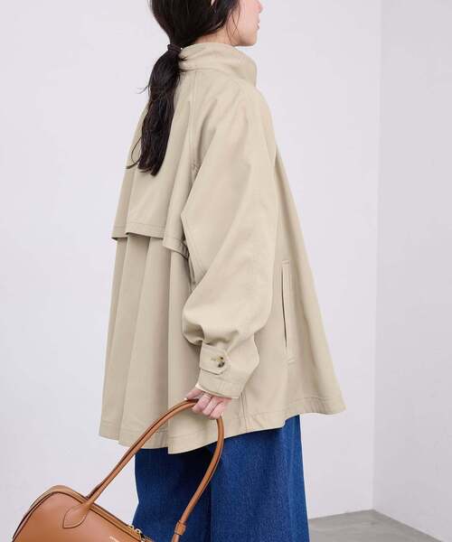 WEB限定/追加3》撥水テントラインコート（その他アウター）｜SLOBE