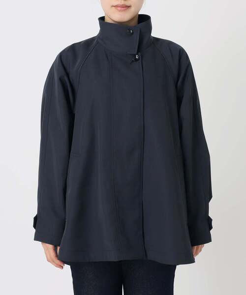 SLOBE IENA（スローブイエナ）の「《WEB限定/追加3》撥水テントラインコート（その他アウター・レディース・ベージュ/ネイビー・FREE）」の7枚目の写真