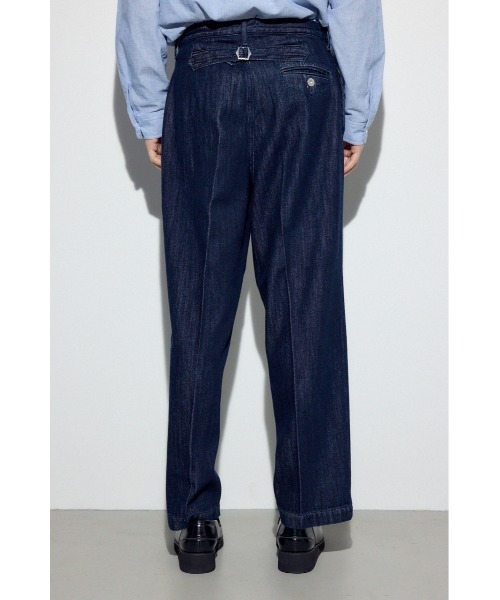 AZUL by moussy（アズールバイマウジー）の「リラックスデニムスラックス（デニムパンツ・メンズ・ワンウォッシュ/カーキ・MEDIUM/SMALL/LARGE）」の21枚目の写真