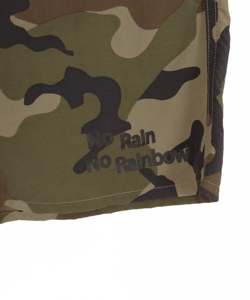 No Rain No Rainbow(ノーレインノーレインボー)の「mp14823-nylon easy shorts with two-tone embroidery ナイロンショートパンツ(NR26S-22)(その他パンツ・メンズ・カモフラージュ・XL/L/M/S)」の11枚目の写真