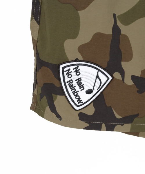No Rain No Rainbow(ノーレインノーレインボー)の「mp14823-nylon easy shorts with two-tone embroidery ナイロンショートパンツ(NR26S-22)(その他パンツ・メンズ・カモフラージュ・XL/L/M/S)」の12枚目の写真