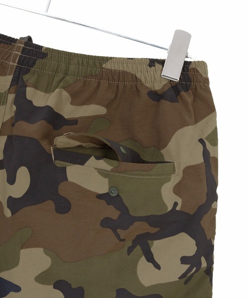 No Rain No Rainbow(ノーレインノーレインボー)の「mp14823-nylon easy shorts with two-tone embroidery ナイロンショートパンツ(NR26S-22)(その他パンツ・メンズ・カモフラージュ・XL/L/M/S)」の13枚目の写真