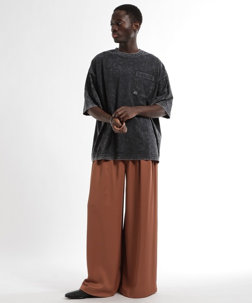 HARE（ハレ）の「【接触冷感】ポケットミニロゴカットソー(HARE)（Tシャツ/カットソー・メンズ・ブルー/パープル/ブラック/ホワイト/グレー・MEDIUM/SMALL）」の17枚目の写真