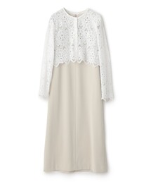 BIANCA（ビアンカ）の「【3WAYで着回せる】レースブラウスセットワンピース（ワンピース）」