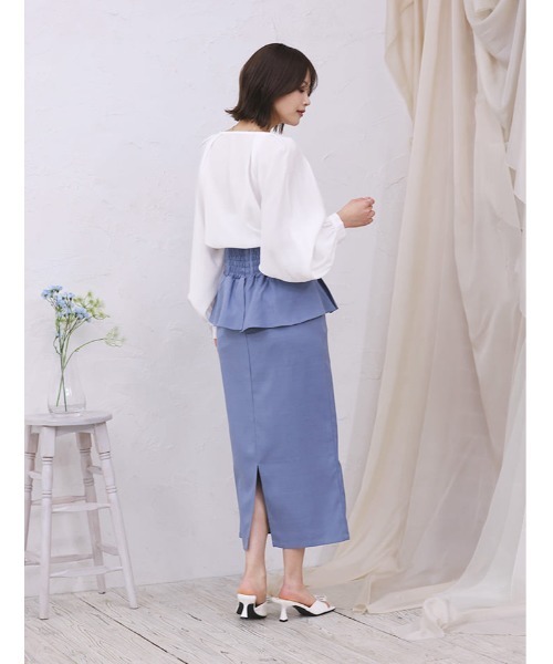 fifth（フィフス）の「ショルダータックブラウス（シャツ/ブラウス・レディース・ブラック/ホワイト/ベージュ・M）」の19枚目の写真