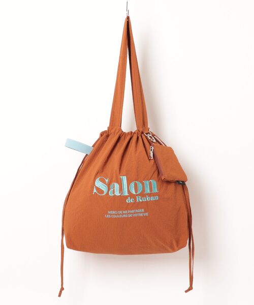 SALON de RUBAN（サロンドルヴァン）の「【SALON de RUBAN / サロン ド ルヴァン】 トートバッグ（トートバッグ・レディース・ネイビー/ブラック/ピンク/キャメル・FREE）」の3枚目の写真