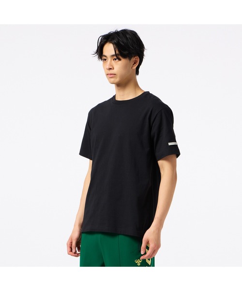 hummel(ヒュンメル)の「hummel/ヒュンメルHMP ハンソデTシャツ(Tシャツ/カットソー・レディース・ホワイト/ブルー/ブラック・M/L/XL/S)」の10枚目の写真