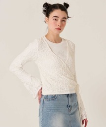 TINA：JOJUN（ティーナジョジュン）の「カットレース カシュクール トップス TINA：JOJUN（その他トップス）」