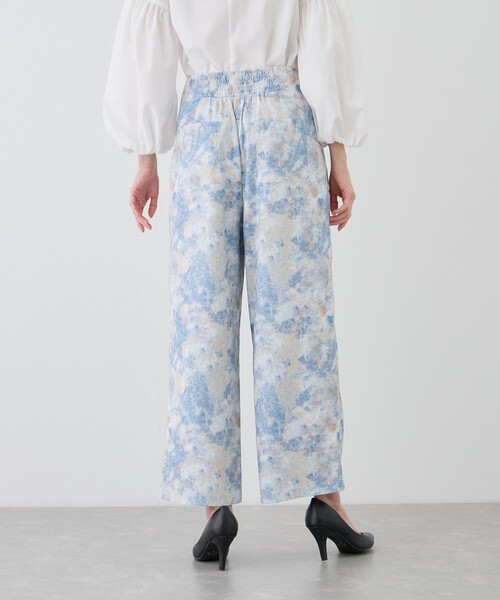 Jayro(ジャイロ)の「ぼかし柄タックワイドパンツ(その他パンツ・レディース・ラベンダー/ブラック系その他/ブルー系その他4・FREE)」の15枚目の写真