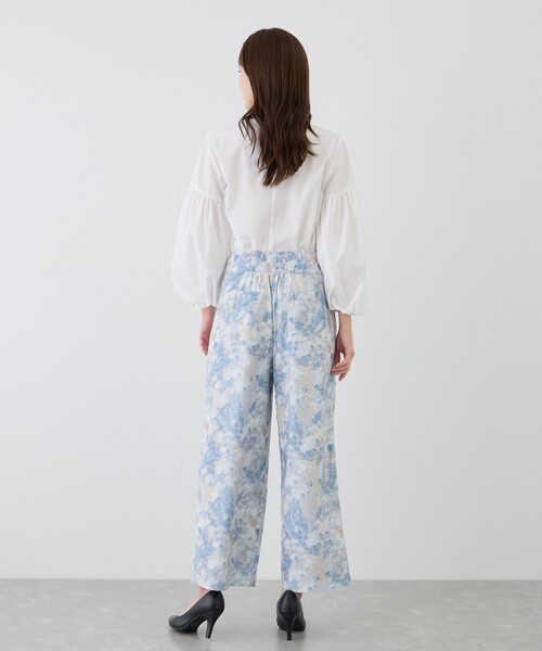 Jayro(ジャイロ)の「ぼかし柄タックワイドパンツ(その他パンツ・レディース・ラベンダー/ブラック系その他/ブルー系その他4・FREE)」の18枚目の写真