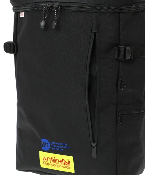 Manhattan Portage(マンハッタンポーテージ)の「Navy Yard Backpack LVL MTA(バックパック/リュック・メンズ・ブラック・LARGE)」の7枚目の写真