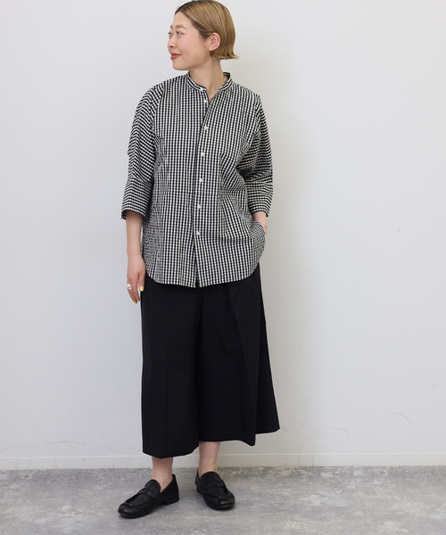 JOURNAL STANDARD LUXE（ジャーナルスタンダード　ラックス）の「トロピカル キュロットパンツ（その他パンツ・レディース・ブラック・FREE）」の5枚目の写真