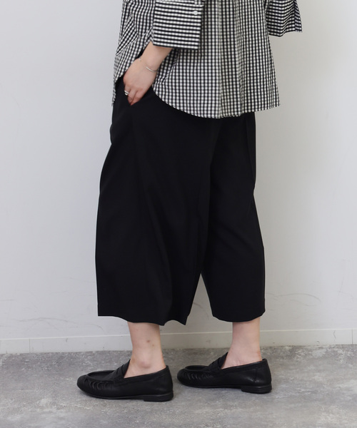 JOURNAL STANDARD LUXE（ジャーナルスタンダード　ラックス）の「トロピカル キュロットパンツ（その他パンツ・レディース・ブラック・FREE）」の6枚目の写真