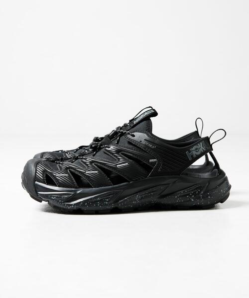 HOKA(ホカ)の「HOKA ONE ONE Hopara(サンダル・メンズ・ブラック・26/27/28/29/30)」の2枚目の写真