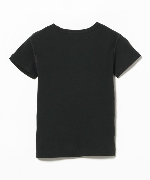 PLAYBOY（プレイボーイ）の「【別注】PLAY BOY / コンパクト Tシャツ（Tシャツ/カットソー・レディース・サックスブルー/ブラック・ONE SIZE）」の4枚目の写真