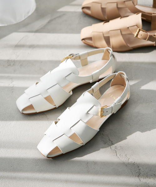 IENA（イエナ）の「IENA Gurkha sandals サンダル（サンダル・レディース・アイボリー/ベージュ・35/36/37/38）」の4枚目の写真