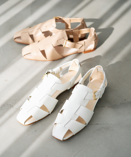 IENA（イエナ）の「IENA Gurkha sandals サンダル（サンダル・レディース・アイボリー/ベージュ・35/36/37/38）」の8枚目の写真