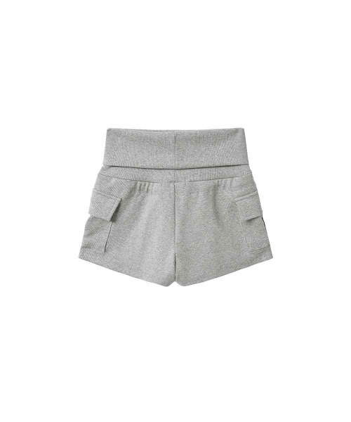 RENSE(レンセ)の「Cargo Micro Rib Shorts Melange Gray(その他パンツ・レディース・その他・OS)」の4枚目の写真