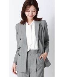 AOYAMA | 6ボタンダブルジャケット【超接触冷感】【セットアップ着用可】(スーツジャケット)