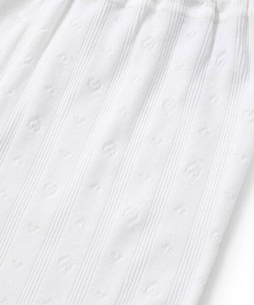 SLAP SLIP(スラップスリップ)の「裾チュールレース7分丈レギンス(80~120cm)(レギンス/スパッツ・キッズ・ホワイト/パープル・80cm/90cm/120cm/100cm/110cm)」の7枚目の写真