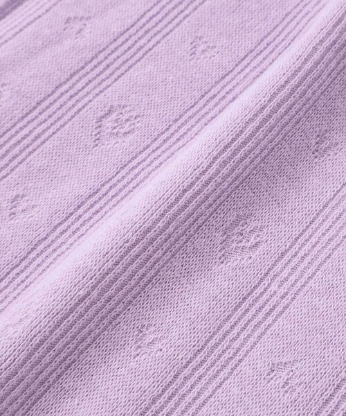 SLAP SLIP(スラップスリップ)の「裾チュールレース7分丈レギンス(80~120cm)(レギンス/スパッツ・キッズ・ホワイト/パープル・80cm/90cm/120cm/100cm/110cm)」の16枚目の写真