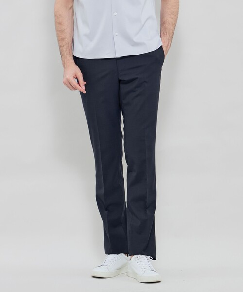 MACKINTOSH LONDON(マッキントッシュ ロンドン)の「【LEON掲載】【Adjustable Fit】トロピカルメランジスラックス(スラックス・メンズ・グレー系その他2/ダークネイビー/ブラウン系その他6・90/86/82/78)」の3枚目の写真