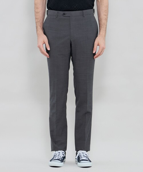 MACKINTOSH LONDON(マッキントッシュ ロンドン)の「【LEON掲載】【Adjustable Fit】トロピカルメランジスラックス(スラックス・メンズ・グレー系その他2/ダークネイビー/ブラウン系その他6・90/86/82/78)」の11枚目の写真