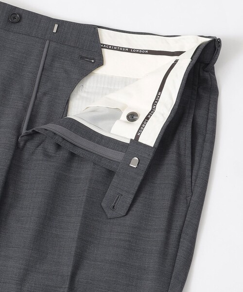 MACKINTOSH LONDON(マッキントッシュ ロンドン)の「【LEON掲載】【Adjustable Fit】トロピカルメランジスラックス(スラックス・メンズ・グレー系その他2/ダークネイビー/ブラウン系その他6・90/86/82/78)」の7枚目の写真
