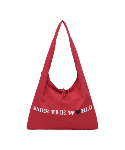 AMESWORLDWIDE（アメスワールドワイド）の「LETTERING CASUAL HOBO BAG RED（ショルダーバッグ・レディース・その他・FREE）」の10枚目の写真