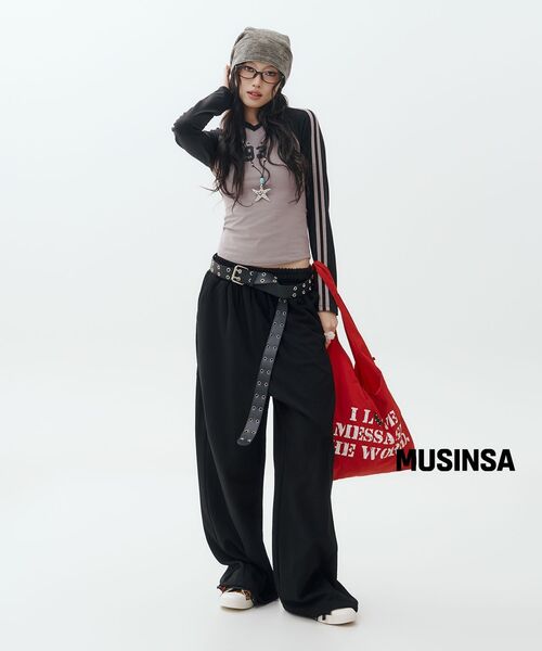 AMESWORLDWIDE（アメスワールドワイド）の「LETTERING CASUAL HOBO BAG RED（ショルダーバッグ・レディース・その他・FREE）」の11枚目の写真
