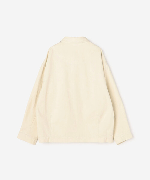 Bshop(ビショップ)の「7115 by SZEKI | コットン シャツジャケット WOMEN(カバーオール・レディース・ホワイト/ブラック・S)」の15枚目の写真