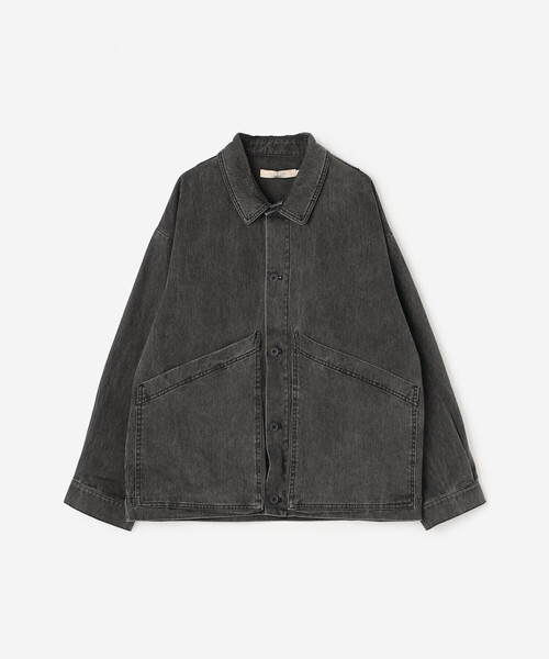 Bshop(ビショップ)の「7115 by SZEKI | コットン シャツジャケット WOMEN(カバーオール・レディース・ホワイト/ブラック・S)」の17枚目の写真