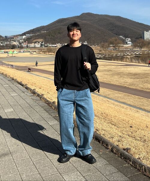 MINAV（ミナブ）の「リブクロップロングスリーブ[ブラック]（Tシャツ/カットソー・メンズ・その他・X-LARGE/MEDIUM/LARGE）」の5枚目の写真