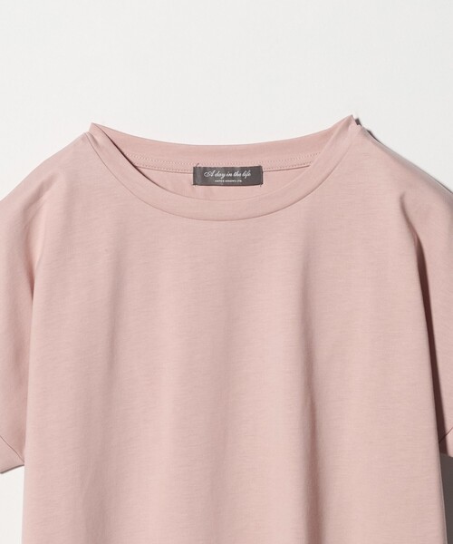A DAY IN THE LIFE UNITED ARROWS（アデイインザライフユナイテッドアローズ）の「テンジク クルーネック Tシャツ ＜A DAY IN THE LIFE＞（Tシャツ/カットソー・レディース・その他1/オフホワイト/ネイビー/ダークグレー/ライトピンク/ライム・36/38）」の22枚目の写真