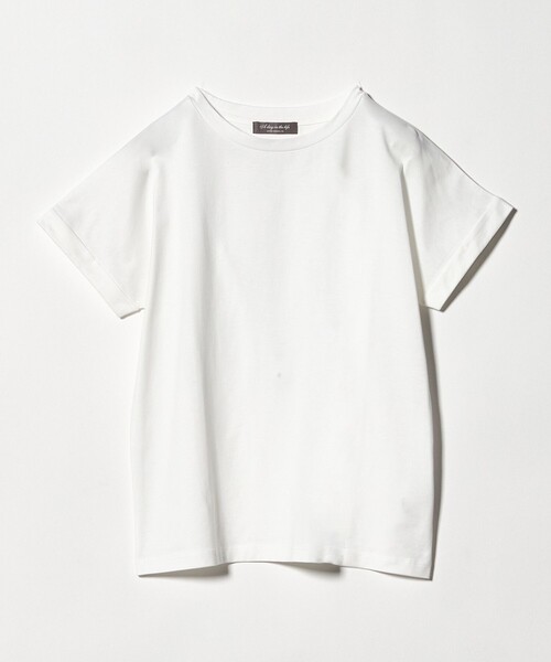 A DAY IN THE LIFE UNITED ARROWS（アデイインザライフユナイテッドアローズ）の「テンジク クルーネック Tシャツ ＜A DAY IN THE LIFE＞（Tシャツ/カットソー・レディース・その他1/オフホワイト/ネイビー/ダークグレー/ライトピンク/ライム・36/38）」の11枚目の写真