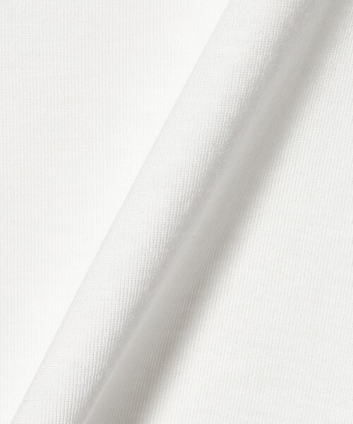 A DAY IN THE LIFE UNITED ARROWS（アデイインザライフユナイテッドアローズ）の「テンジク クルーネック Tシャツ ＜A DAY IN THE LIFE＞（Tシャツ/カットソー・レディース・その他1/オフホワイト/ネイビー/ダークグレー/ライトピンク/ライム・36/38）」の9枚目の写真