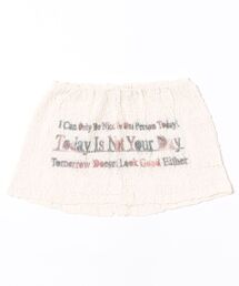 604SERVICE（ロクマルヨンサービス）の「TODAY IS NOT YOUR DAY SKIRT（スカート）」