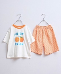 LYKKE（リッケ）の「親子おそろいのおなかが出にくい半袖パジャマ（子供）（ルームウェア/パジャマ）」