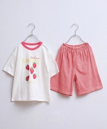 LYKKE（リッケ）の「親子おそろいのおなかが出にくい半袖パジャマ（子供）（ルームウェア/パジャマ）」