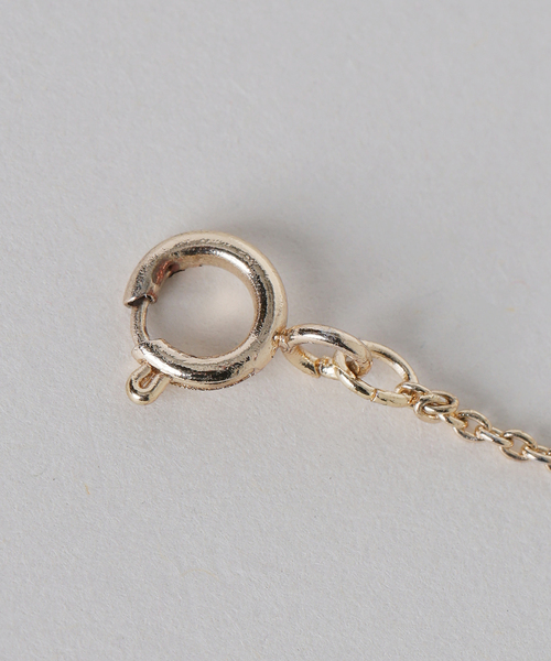 Spick & Span(スピックアンドスパン)の「gren by M / グリンバイエム 別注フェザートップネックレス*(ネックレス・レディース・ゴールド・FREE)」の12枚目の写真