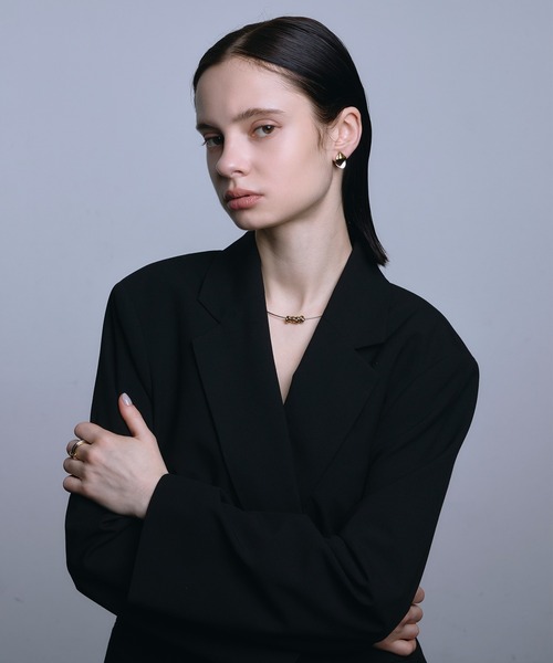 CENE（セネ）の「【CENE】セネ/スパイラルオメガチェーンネックレス（ネックレス・レディース・シルバー/シルバー×ゴールド/ゴールド・FREE）」の15枚目の写真