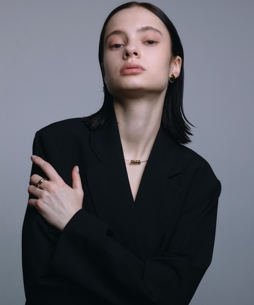 CENE（セネ）の「【CENE】セネ/スパイラルオメガチェーンネックレス（ネックレス・レディース・シルバー/シルバー×ゴールド/ゴールド・FREE）」の16枚目の写真