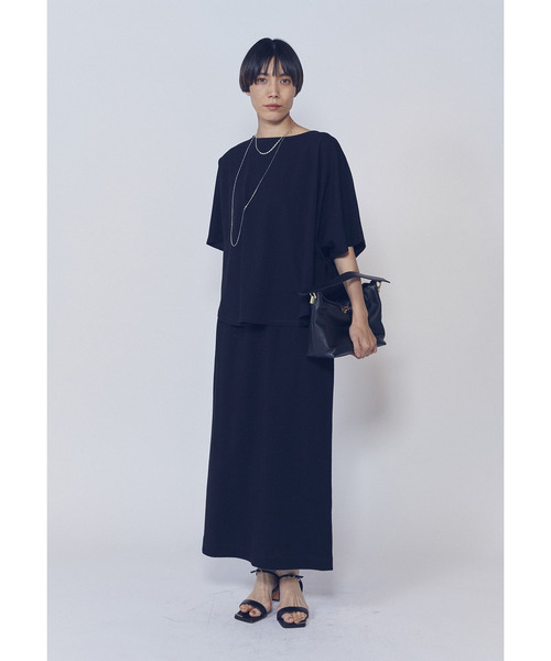 1er Arrondissement(プルミエアロンディスモン)の「【追加】ヴィンテージ天竺プルオーバー(Tシャツ/カットソー・レディース・ブラック系その他3/オフホワイト/モカ・FREE)」の7枚目の写真