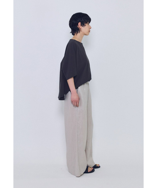 1er Arrondissement(プルミエアロンディスモン)の「【追加】ヴィンテージ天竺プルオーバー(Tシャツ/カットソー・レディース・ブラック系その他3/オフホワイト/モカ・FREE)」の20枚目の写真