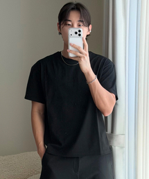 KNITTED（ニッティド）の「コットンクロップTシャツBLACK（Tシャツ/カットソー）」