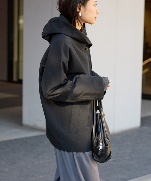 WEB限定追加4》グログランフードコート（その他アウター）｜JOURNAL