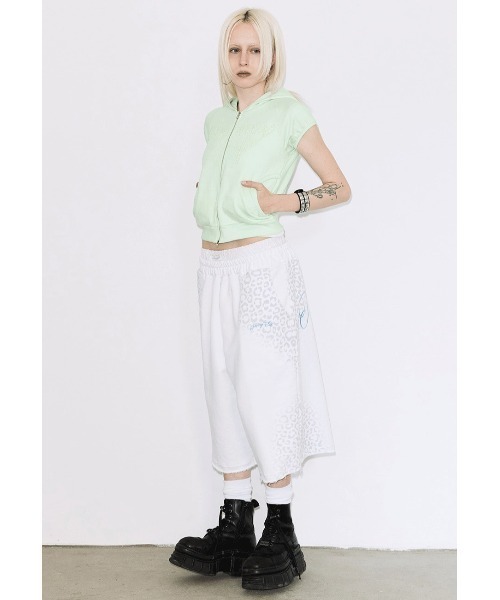 FANCY CLUB（ファンシークラブ）の「A'GEM/9 × .kom 『FANCY CLUB/ファンシークラブ』HOTFIX PUFF SLEEVE HOOD ZIP-UP/ホットフィックスパフスリーブフードジップアップ（その他トップス・レディース・ライトグリーン/ピンク/ブラック/アイボリー・FREE）」の20枚目の写真
