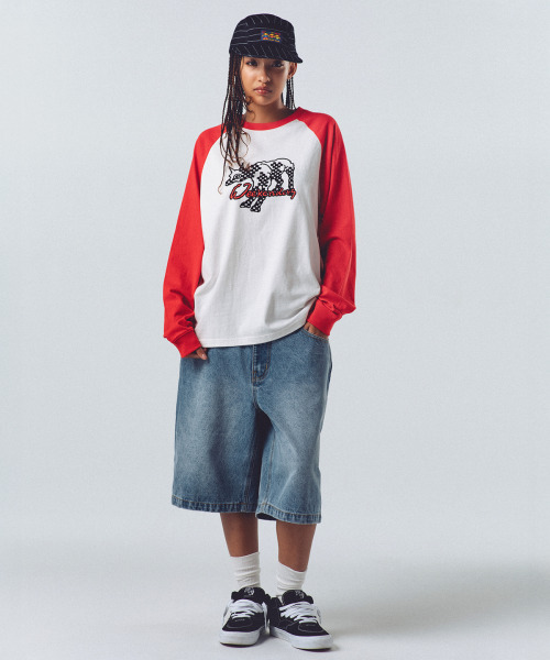WKNDRS(ウィーキャンドース)の「TRIO DENIM SHORTS (L.DENIM)(その他パンツ・レディース・その他・MEDIUM/LARGE/X-LARGE)」の3枚目の写真