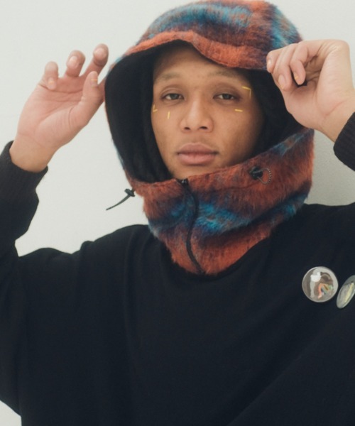 STOF(ストフ)の「STOF/ストフ/Mixture Pul Hoodie(パーカー・メンズ・グレー/ブラック・M/S)」の2枚目の写真